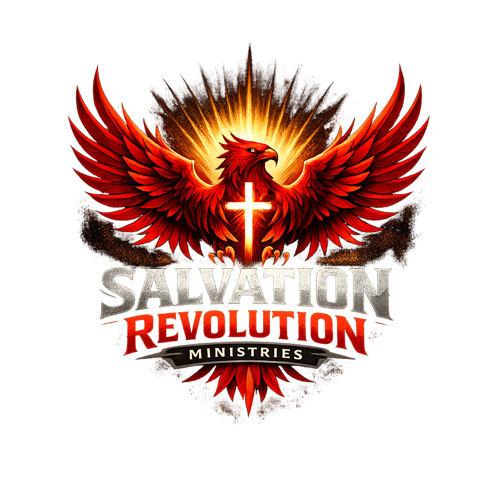 Salvation Revolution Ministries red phoenix logo