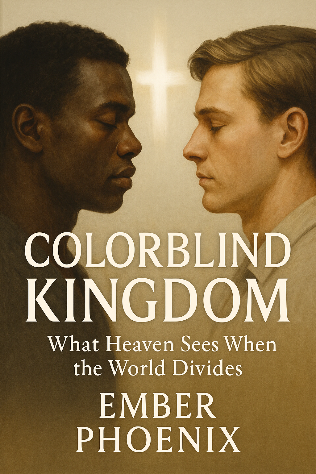 Book cover of Colorblind Kingdom by Ember Phoenix - Prophetic books on spiritual warfare against racism and injustice in the end times
