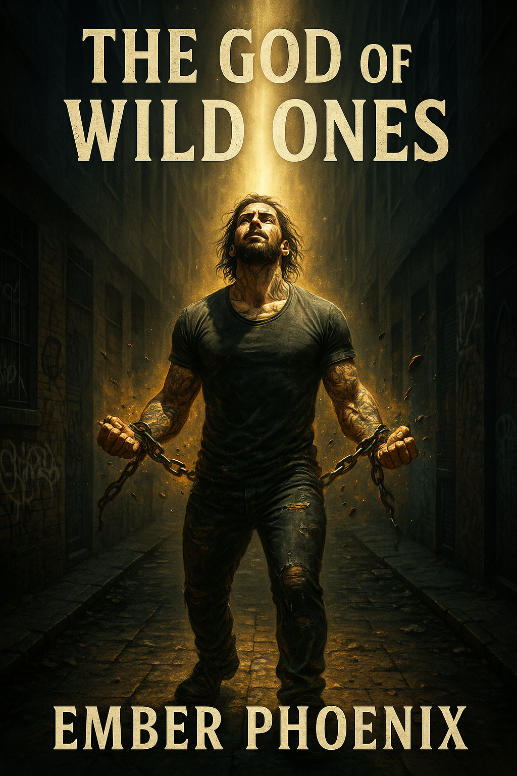 Book cover of God of the Wild Ones by Ember Phoenix - Prophetic blueprint for outcasts and end times preparation for Christians